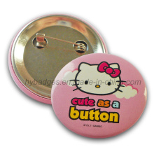 Kitty Cat Tin Badge, Printing Lovely Badge (GZHY-MKT-035)